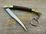 Нож складной Наваха 180,нож брелок с кольцом, фото №4