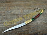 Нож складной Наваха 180,нож брелок с кольцом, фото №2
