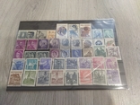 Микс почтовые марки Европы и Америки. Лист 4, фото №2