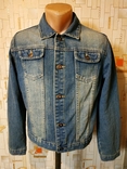 Куртка джинсова чоловіча JEANS коттон на зріст 170 см, фото №2
