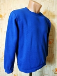 Толстовка синя підліткова з начосом GEORGE унісекс на зріст 146-152 см (11-12 років)(2), фото №3