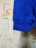 Толстовка синя підліткова з начосом GEORGE унісекс на зріст 146-152 см (11-12 років)(2), фото №5