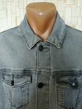 Куртка джинсова чоловіча стрейчева ASOS p-p L, фото №4