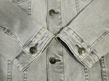 Куртка джинсова чоловіча стрейчева ASOS p-p L, фото №7