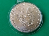 Шагающая Свобода 2012. 1 Доллар США. Серебро 999 (2), фото №5