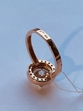 Золотое кольцо 585 пробы, фото №10