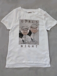 Люксова білосніжна футболка Rich&amp;Royal з принтом "Girls Night"., фото №7