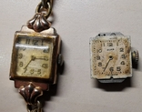 Золотые женские часы "Заря" + бонус, фото №10