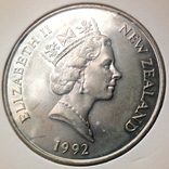 Новая Зеландия 5 долларов 1992 г. Абел Тасман (тираж 20 тыс.), фото №9