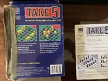 Take 5 1993 Hasbro Milton Bradley вінтаж настільна гра, numer zdjęcia 3