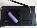 Компактный радиоприемник фонарик на батарейках АА или батарея BL-5C USB MP3 Go, photo number 3