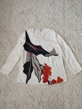 Брендова 100% шовкова блуза Jigsaw Northern Bloom, фото №10
