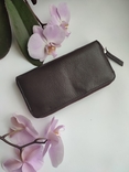Оригінальний шкіряний гаманець портмоне клатч Clarks, фото №8