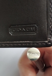 Фірмовий гаманець органайзер Coach Checkbook, фото №4