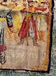 Ковер шерсть царь бояре в реставрацию, фото №4