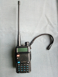 Дводіапазонна р/станція BAOFENG UV-5R з FM приймачем+гарнітура+зарядний пристрій, photo number 3