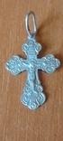 Крестик серебро 925 пр, фото №2