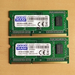 SO-DIMM DDR3 2 модуля по 4 Gb, photo number 2