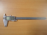 Цифровой высокоточный штангель SYNTEK 4CR13, 200мм., точность 0.01мм., фото №2