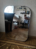 Зеркало с деревянной подложкой, фото №3