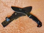 Нож мачете охотничий кукри Buck 95 деревянная рукоять с чехлом, фото №2