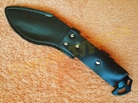 Нож мачете охотничий кукри Buck 95 деревянная рукоять с чехлом, фото №10