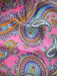 Шелковый палантин платок Eva Schreiber, 100% шелк, фото №13