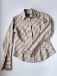 Брендовая рубашка/блузка под запонки от английского бренда класса люкс Burberry оригинал, фото №5