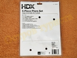 Набір HDX з 5 шарнірно- губцевих інструментів, фото №5