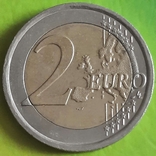 Італія 2 євро / 2012 / 10 років готівковому євро, фото №3