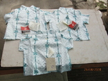 Новые с бирками 1996 года льняные рубашки, фото №2