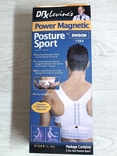 Тренажер масажер магнітний коректор корсет для спини хребта, постави power magnetic, фото №3