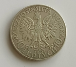 10 злотих Польща, 1933 рік. срібло, фото №10