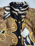 Вінтажна шовкова блуза сорочка бренд Rena Lange, оригінал, numer zdjęcia 9