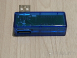 Вольтметр-амперметр USB CHARGER Doctor (измерение 3.5V-7.0V, 0A-3A), photo number 6