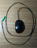 Клавиатура и мышь Logitech под разьёмы старого образца PS/2 (фиолетовый и зелёный), фото №4