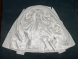 Піджак жіночий білий в смужку розмір 46, фото №4