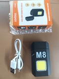 Електроімпульсна спіральна запальничка на акумуляторі з LED-ліхтариком зарядка від USB, numer zdjęcia 4