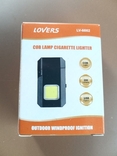 Електроімпульсна спіральна запальничка на акумуляторі з LED-ліхтариком зарядка від USB, numer zdjęcia 7