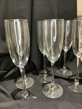 Стаканы бокалы для шампанского комплект флюте, photo number 4