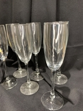 Стаканы бокалы для шампанского комплект флюте, photo number 7