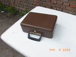 Сейф металвий чемодан 30х21х10 см з Німеччини, фото №2