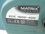 Пила електрична цепна MATRIX 1800W з Німеччини, фото №4