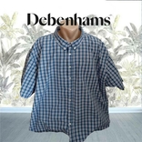 Debenhams Рубашка мужская короткий рукав хлопок 5 XL, numer zdjęcia 2