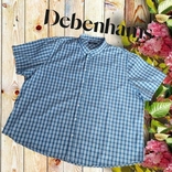 Debenhams Рубашка мужская короткий рукав хлопок 5 XL, numer zdjęcia 3