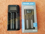Зарядное устройство для 2-х аккумуляторов RABLEX RB 406 универсальное, numer zdjęcia 2