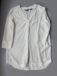 Шелковая базовая блуза Tommy hilfiger, фото №8