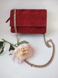 Замшевая сумочка на цепочке Zara woman, оригинал, photo number 2