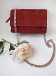 Замшевая сумочка на цепочке Zara woman, оригинал, фото №3