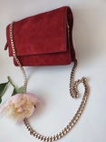 Замшевая сумочка на цепочке Zara woman, оригинал, фото №4